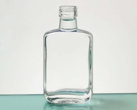 Bình hình chữ nhật 100ml Chai Tequila đá lửa trắng Thêm