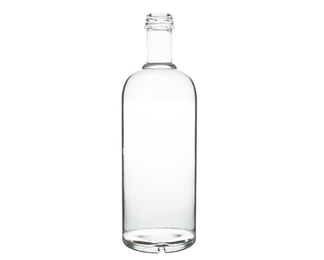Chai Vodka đá lửa cao có ren tròn 1L