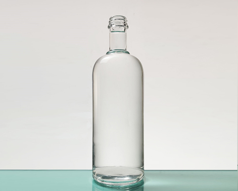 Chai Vodka 500ml thủy tinh đá lửa cao hình bầu dục