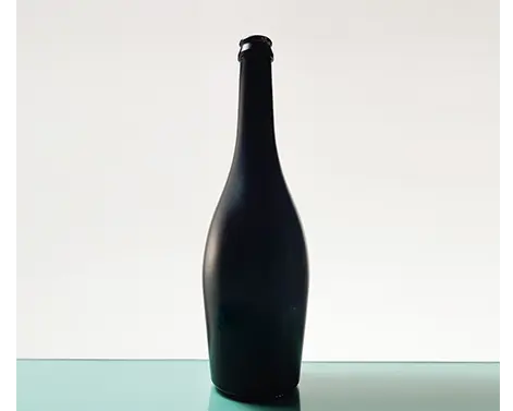 Chai rượu vang Xanh Sâm banh tròn 750ml