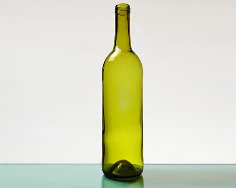 Chai Rượu Bordeaux đá lửa tròn 750ml