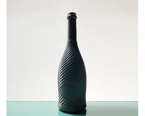 Chai Sâm banh đá lửa tròn 75cl