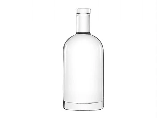 Chai thủy tinh Vodka Bắc Âu đá lửa trắng siêu tròn 750ml