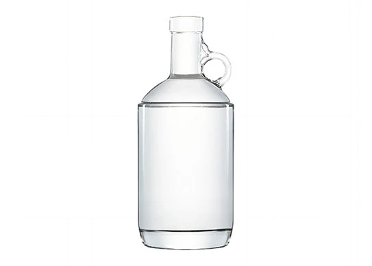 Chai Vodka thủy tinh đá lửa cao rỗng hình dạng độc đáo 750ml