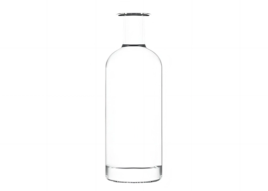 Chai rượu Gin 750ml hình tròn chai rượu rỗng đá lửa Thêm 75cl