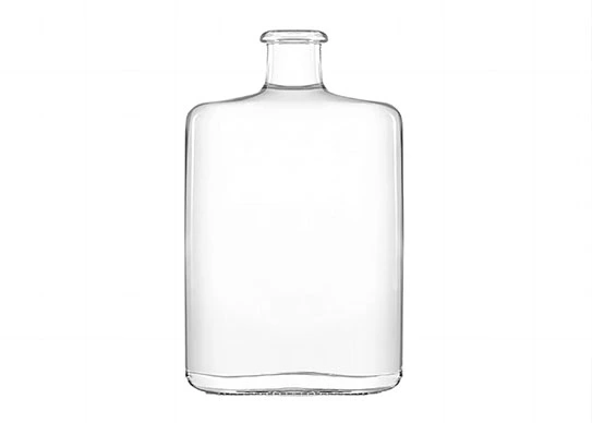 Bình rượu hông 75cl bình rượu Gin 750ml thủy tinh hình bầu dục