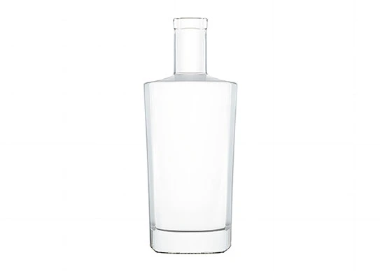 Chai chưng cất thủy tinh đá lửa thêm đẹp hình vuông 750ml