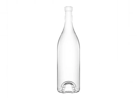 Chai thủy tinh thiết kế thanh lịch cao 750ml tùy chỉnh bao bì rượu vodka