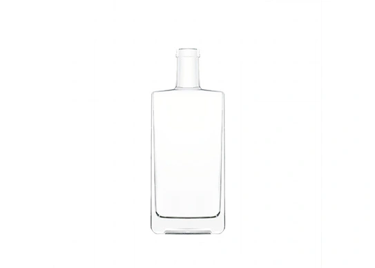 Chai thủy tinh hình chữ nhật t-cork Top Vodka rum đóng gói
