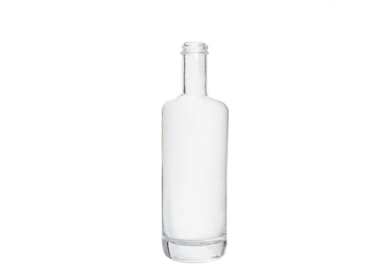 Chai có nắp vặn đóng gói rượu thủy tinh đá lửa tròn Thêm 700ml