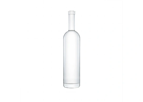 Chai Rượu đá hình trụ chai thủy tinh hoàn thiện nút chai 700ml