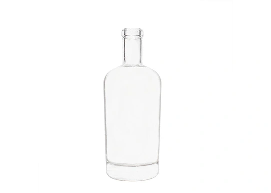 Chai thủy tinh tròn 700ml thêm đá lửa hoàn thiện