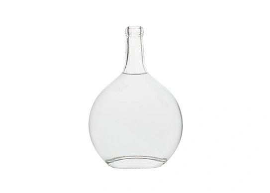 Gin chai thủy tinh 700ml cao cấp hình bầu dục đóng gói