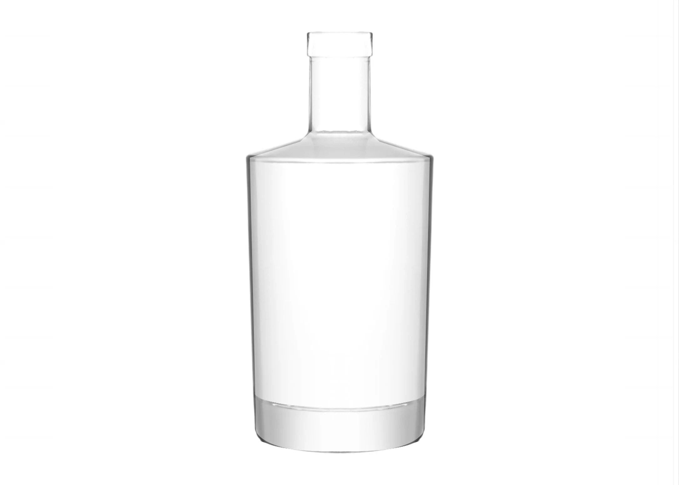 Chai rum 500ml Rỗng thêm đá lửa thủy tinh sang trọng chất lượng