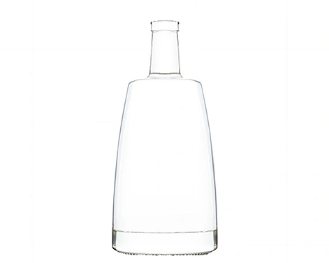 Bình rượu Whisky đáy hình bầu dục cao cấp thiết kế thanh lịch nút chai 1000ml Chai Rượu Mạnh