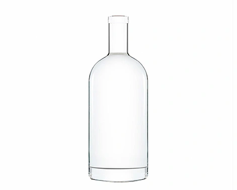 Nút chai rượu Vodka tròn 1000ml trong suốt pha lê cho Rượu Mạnh