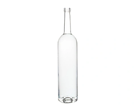 Rsg chai rượu tròn cao 1000ml Có đế mỏng