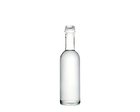 Chai Vodka mini 50ml Chai thủy tinh đá lửa thông thường kiểu Bắc Âu hình tròn số lượng lớn