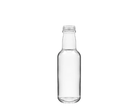 Chai rượu Gin tròn hình Trụ đá lửa bình thường cỡ nhỏ 50ml