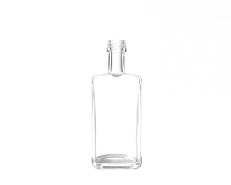 Chai đầu vít 50ml hình chữ nhật bán chạy nhất cho rượu hoàn hảo cho rượu Whisky và rượu mạnh
