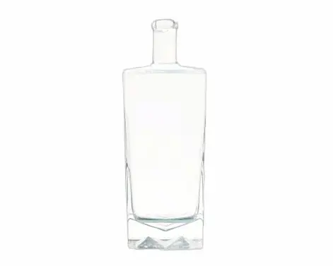 Chai Whiskey đá lửa trắng thêm hình vuông 750ml