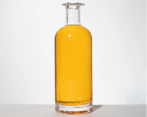 Chai rượu Gin 750ml hình tròn chai rượu rỗng đá lửa Thêm 75cl